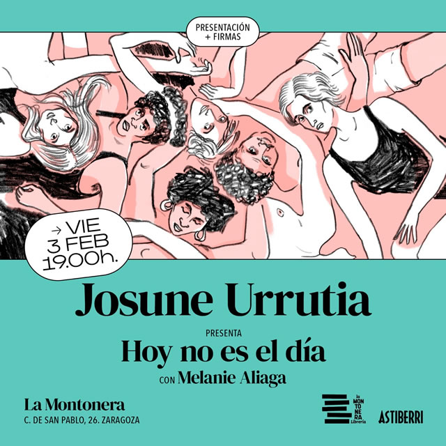 Josune Urrutia presenta la novela gráfica 'Hoy no es el día'